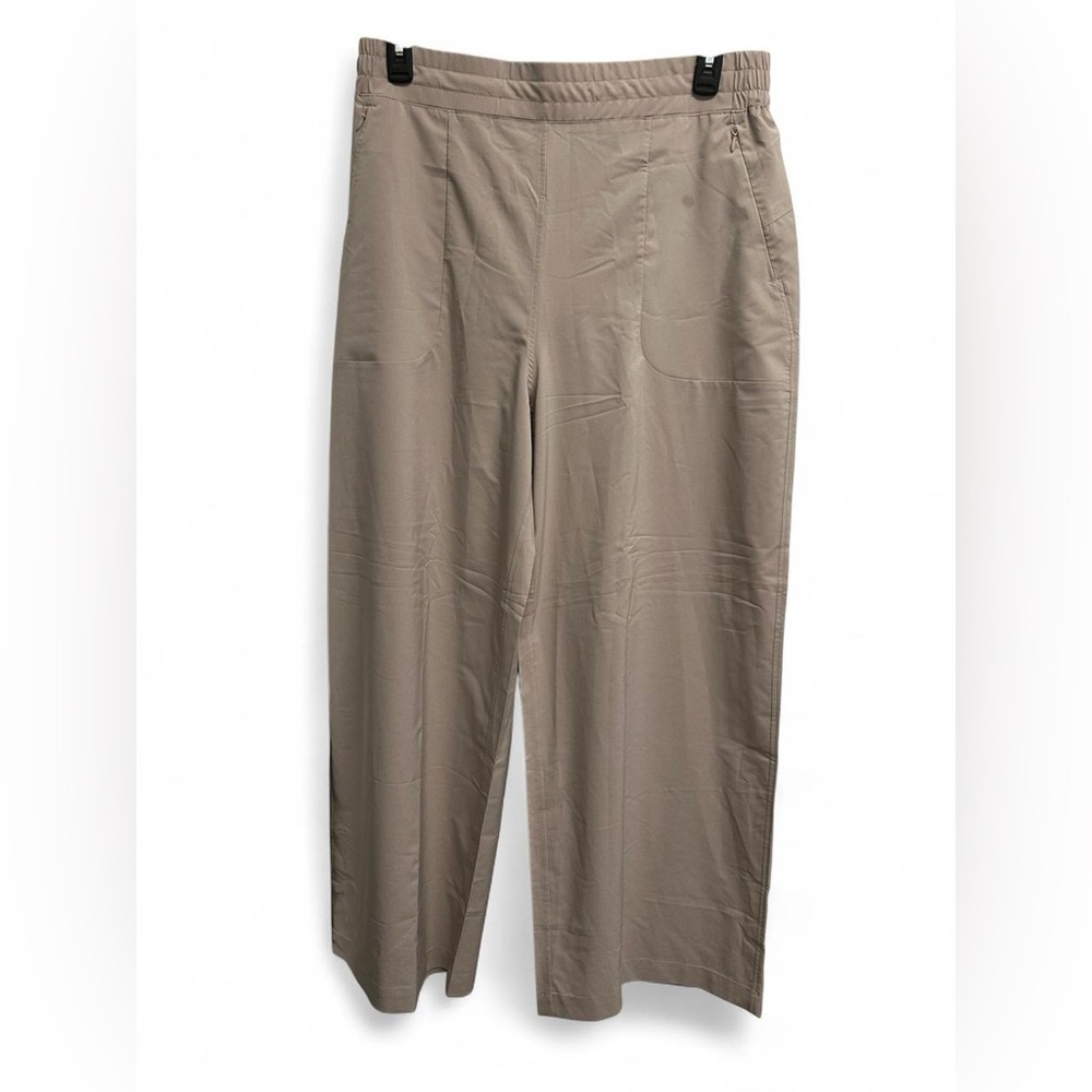 Women’s Khaki Wide Leg Yoga Minimalist Pants by FireSwan NWT